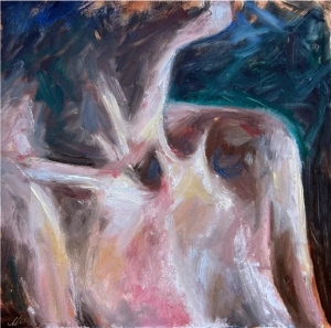 Nude Painting Erotic Original Art Girl Oil Painting Female Artwork Gift