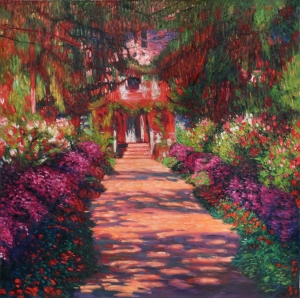 Pathway in Monet