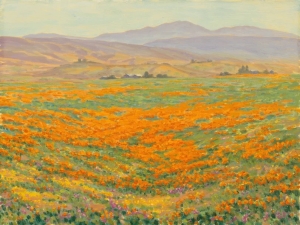 Original Landscape Oil Painting, Spring Bestowal